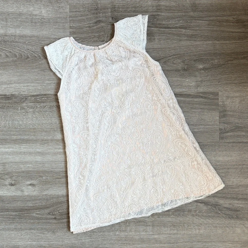 Zara Girls paisley print dress